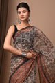 Premium Hand Block Printed Kota Doria Saree