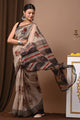 Premium Hand Block Printed Kota Doria Saree