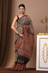 Premium Hand Block Printed Kota Doria Saree