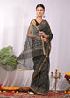 Premium Hand Block Printed Kota Doria Saree