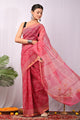 Premium Hand Block Printed Kota Doria Saree