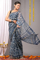 Premium Hand Block Printed Kota Doria Saree