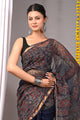 Premium Hand Block Printed Kota Doria Saree