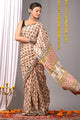 Hand Block Printed Pure Cotton Saree
