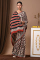 Hand Block Printed Pure Cotton Saree