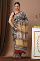 Hand Block Printed Pure Cotton Saree