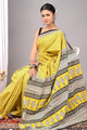 Hand Block Printed Pure Cotton Saree