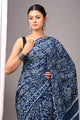 Hand Block Printed Pure Cotton Saree