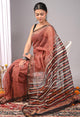 Exclusive Bagru Print Kota Doria Saree