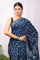 Hand Block Printed Pure Cotton Saree
