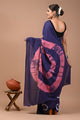 Printed Pure Cotton Mulmul Saree With Blouse