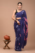 Printed Pure Cotton Mulmul Saree With Blouse