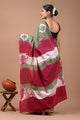 Printed Pure Cotton Mulmul Saree With Blouse