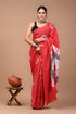 Printed Pure Cotton Mulmul Saree With Blouse