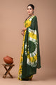 Printed Pure Cotton Mulmul Saree With Blouse