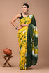 Printed Pure Cotton Mulmul Saree With Blouse