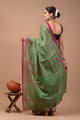 Printed Pure Cotton Mulmul Saree With Blouse