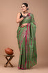 Printed Pure Cotton Mulmul Saree With Blouse