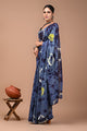 Printed Pure Cotton Mulmul Saree With Blouse