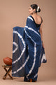 Printed Pure Cotton Mulmul Saree With Blouse