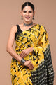 Printed Pure Cotton Mulmul Saree With Blouse