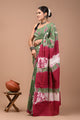 Printed Pure Cotton Mulmul Saree With Blouse