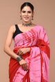 Printed Pure Cotton Mulmul Saree With Blouse