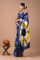 Printed Pure Cotton Mulmul Saree With Blouse