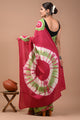 Printed Pure Cotton Mulmul Saree With Blouse