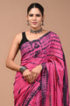 Printed Pure Cotton Mulmul Saree With Blouse