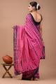 Printed Pure Cotton Mulmul Saree With Blouse