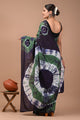 Printed Pure Cotton Mulmul Saree With Blouse