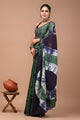 Printed Pure Cotton Mulmul Saree With Blouse