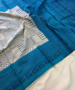 Hand Block Printed Pure Cotton Saree
