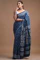 Hand Block Printed Pure Cotton Saree