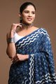 Hand Block Printed Pure Cotton Saree
