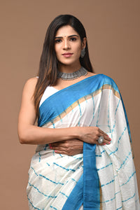 Multi Shade Assam Silk Saree