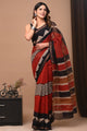 Exclusive hand Block  Printed Kota Doria Saree