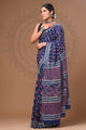 Hand Block Printed Pure Cotton Saree