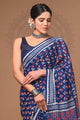 Hand Block Printed Pure Cotton Saree