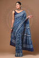 Hand Block Printed Pure Cotton Saree