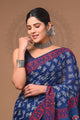 Hand Block Printed Pure Cotton Saree