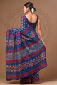 Hand Block Printed Pure Cotton Saree