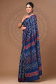 Hand Block Printed Pure Cotton Saree