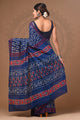 Hand Block Printed Pure Cotton Saree