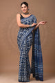 Hand Block Printed Pure Cotton Saree