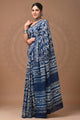 Hand Block Printed Pure Cotton Saree