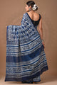 Hand Block Printed Pure Cotton Saree