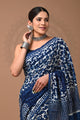 Hand Block Printed Pure Cotton Saree