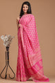 Hand Block Printed Pure Cotton Saree